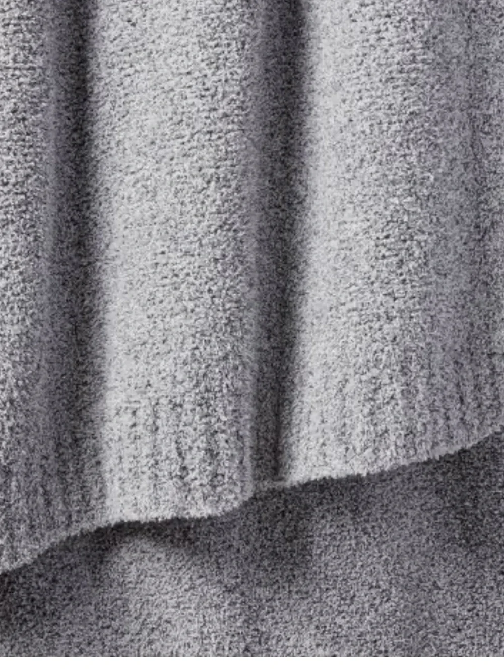 Threshold Cozy Knit Throw Blanket Charcoal Midweight Modern Decor